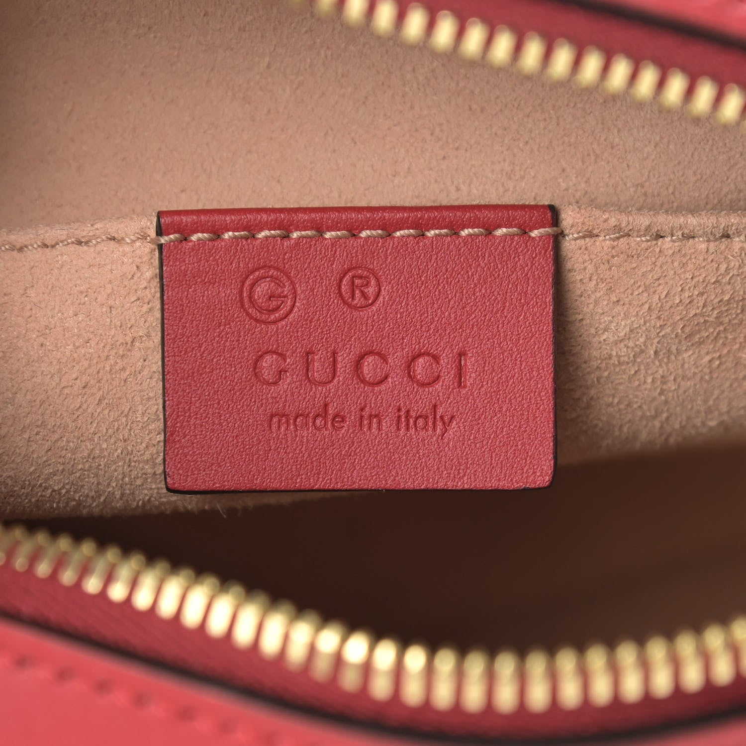 Gucci GG Supreme Monogram Blooms Mini Chain Shoulder Bag Beige Blue Navy Hibiscus Red 6 of 13