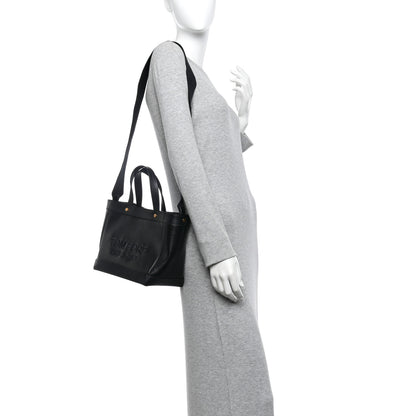 Tom Ford Coated Denim Logo T Screw Tote Black 2 of 9