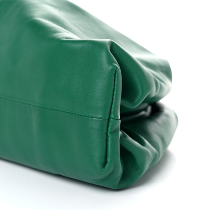 Bottega Veneta Smooth Butter Calf The Pouch Oversized Clutch Racing Green 9 of 11
