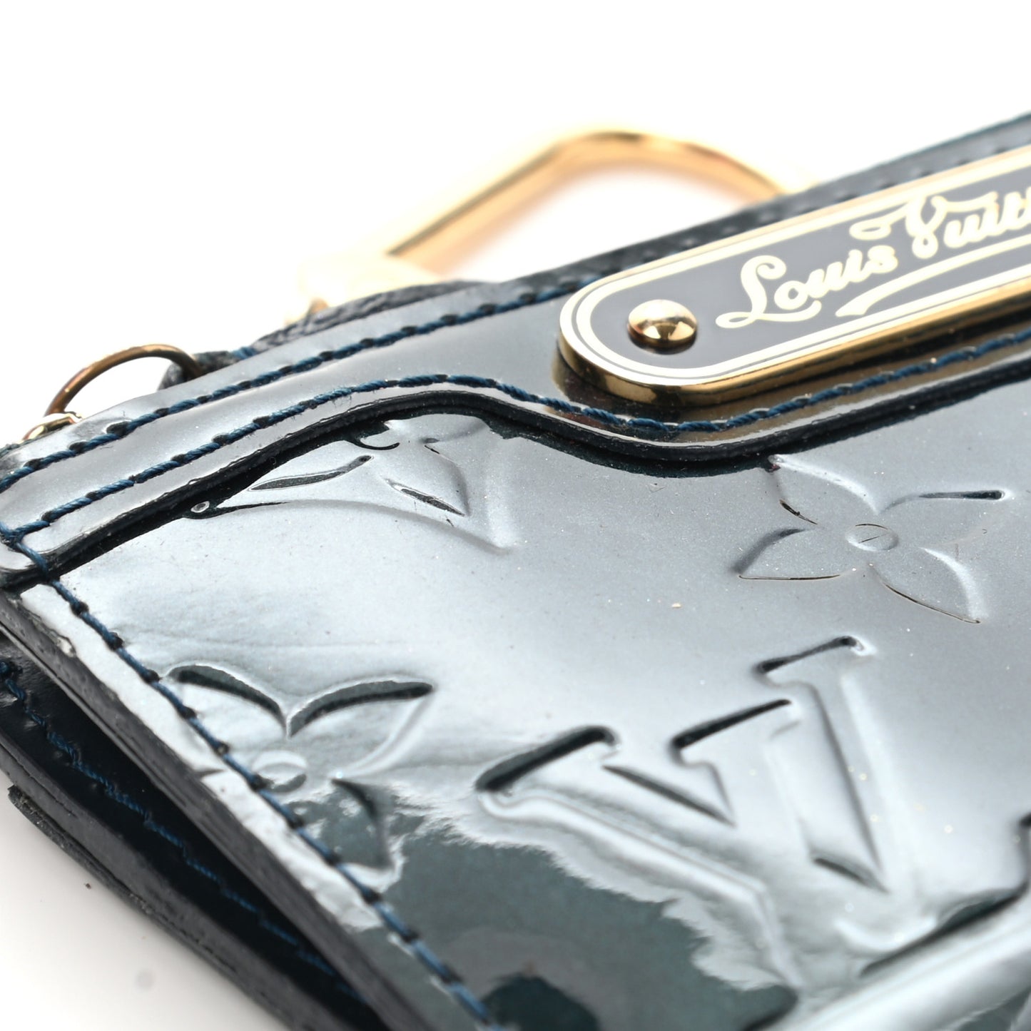 Vernis Key Pouch Blue Nuit