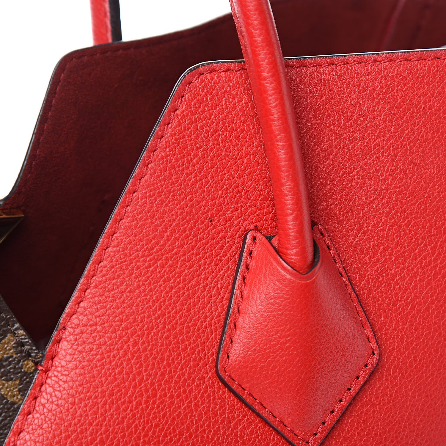 Louis Vuitton Calfskin Monogram Kimono Tote Cherry 11 of 11