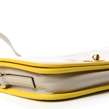 Loewe Smooth Calfskin Ines Clutch Mink Yellow 6 of 11