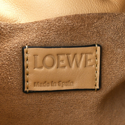 Loewe Calfskin Mini Flamenco Knot Clutch Dark Butter 6 of 11