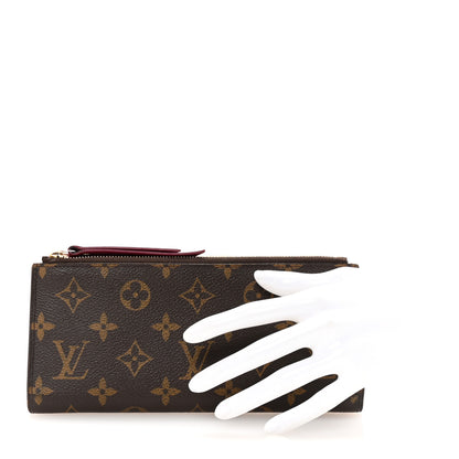Louis Vuitton Monogram Adele Wallet Fuchsia 2 of 6