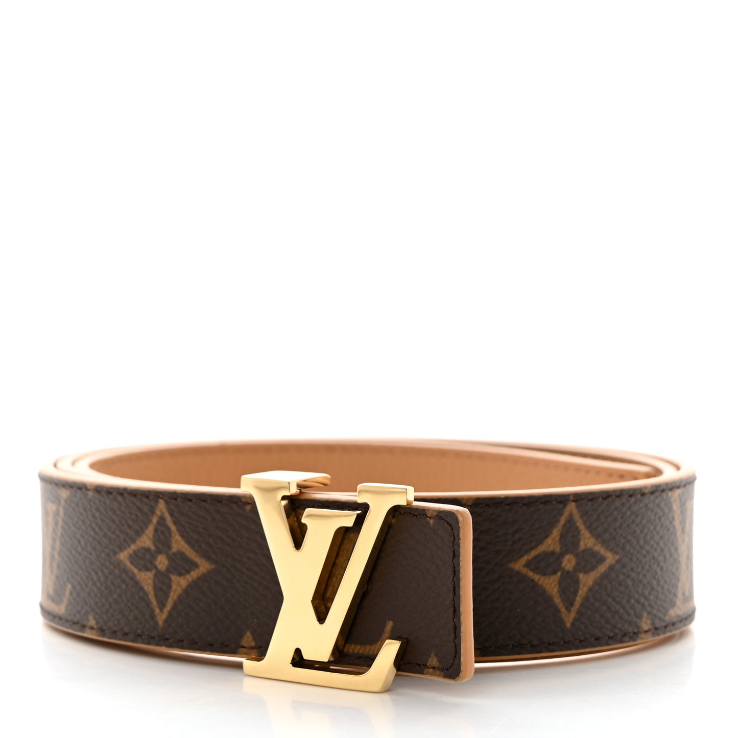 Monogram Calfskin 30mm LV Initiales Reversible Belt 90 36 Arizona