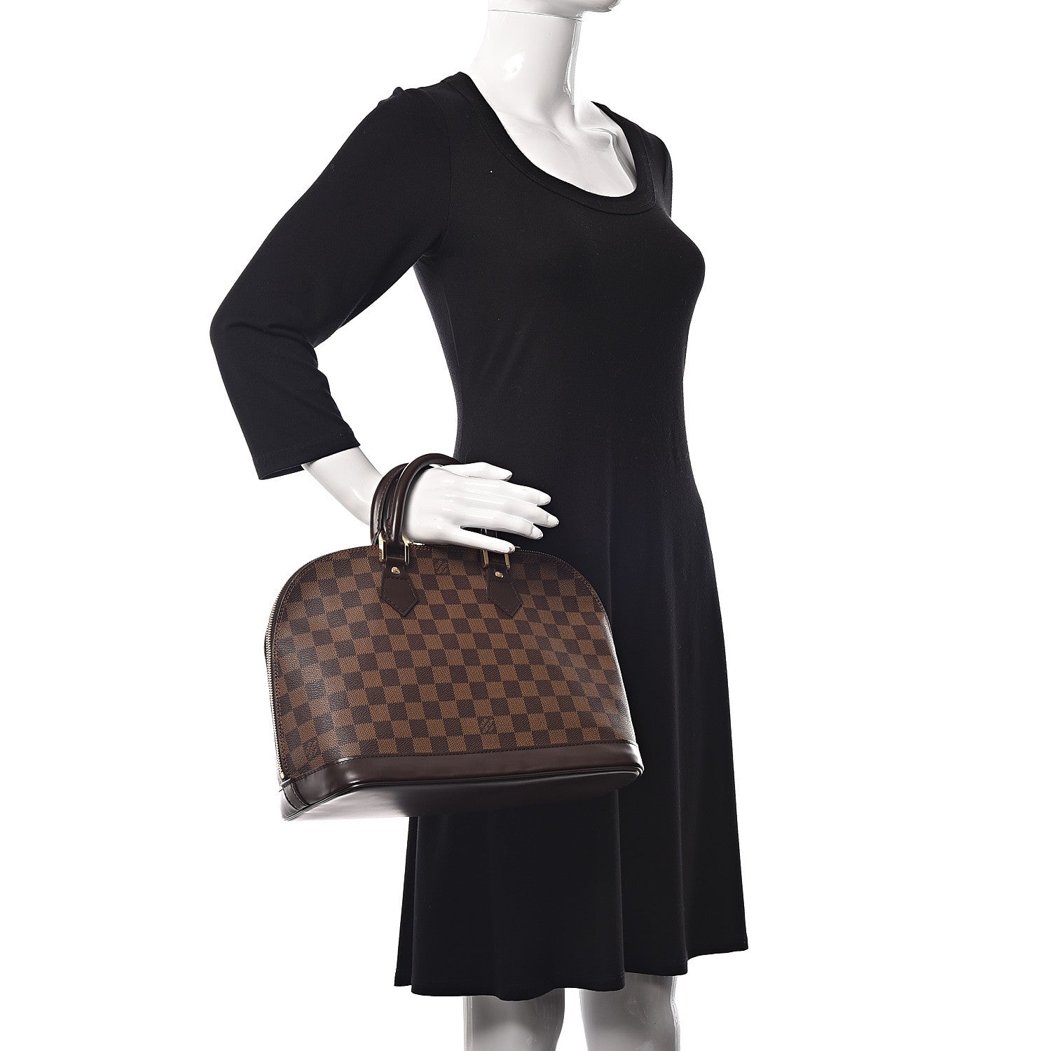 Louis Vuitton Damier Ebene Alma PM 2 of 15