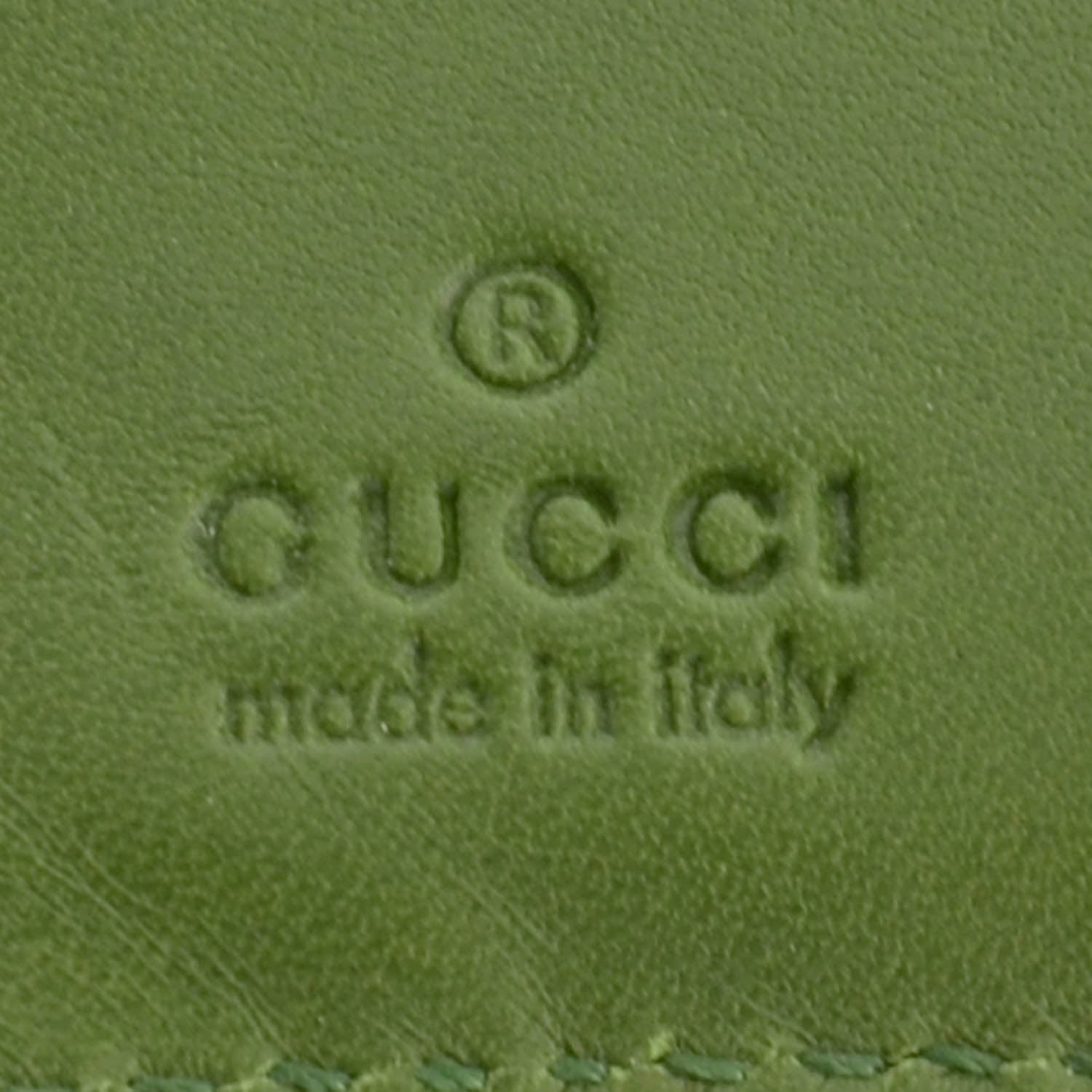 Gucci Leather Horsebit Compact Wallet Green 6 of 8