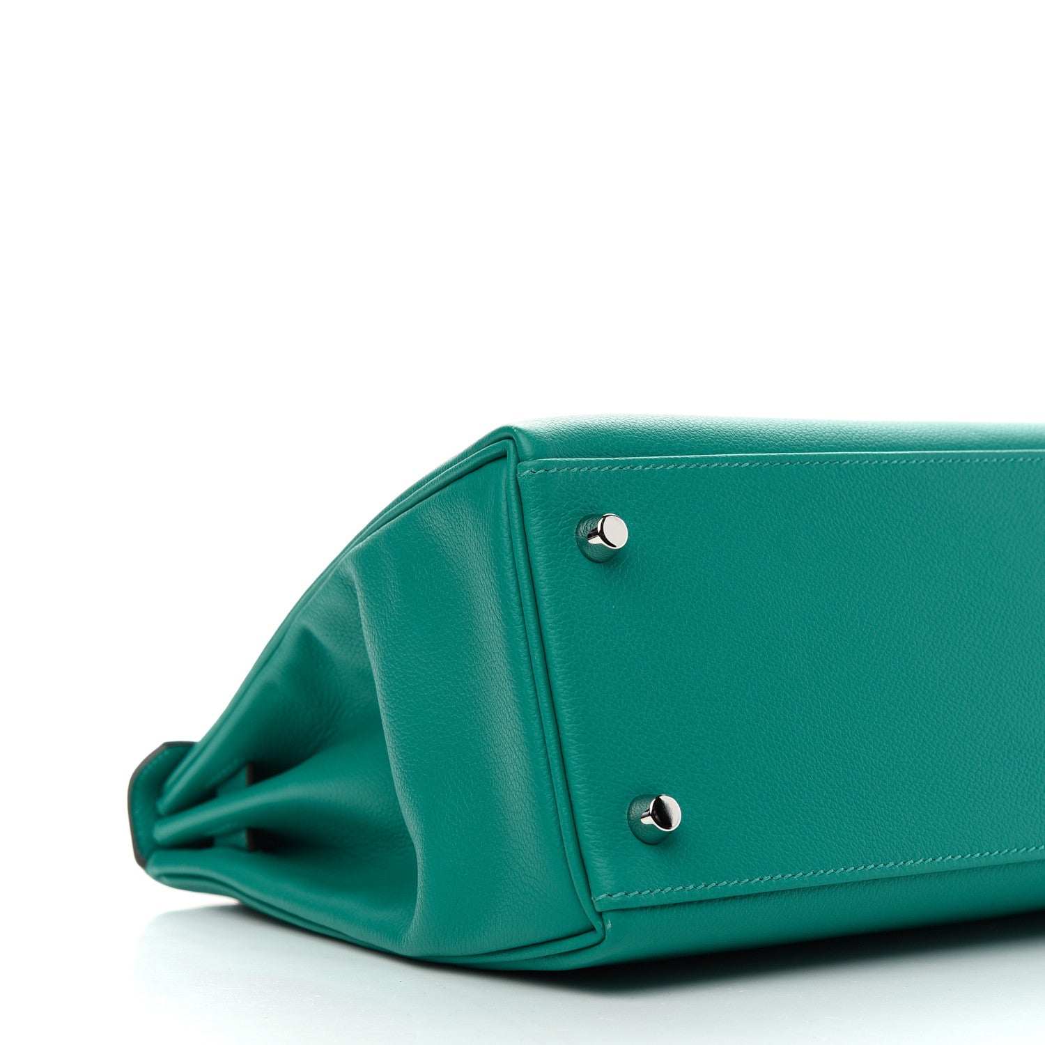 Hermes Evercolor Verso Kelly Retourne 32 Vert Verone Bleu Du Nord 9 of 11