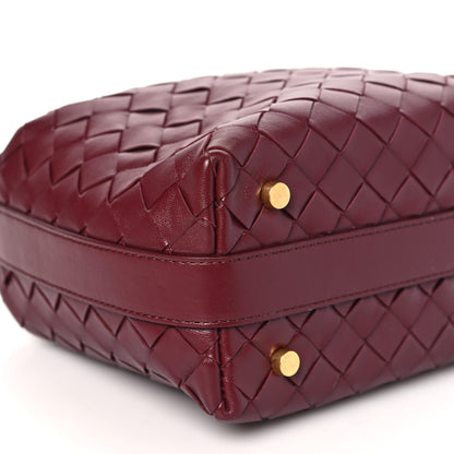 Bottega Veneta Calfskin Nappa Intrecciato Mini Wallace Barolo 9 of 11