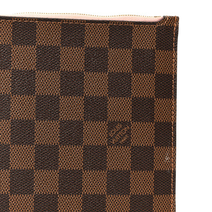 Louis Vuitton Damier Ebene Neverfull MM GM Pochette Rose Ballerine 8 of 8