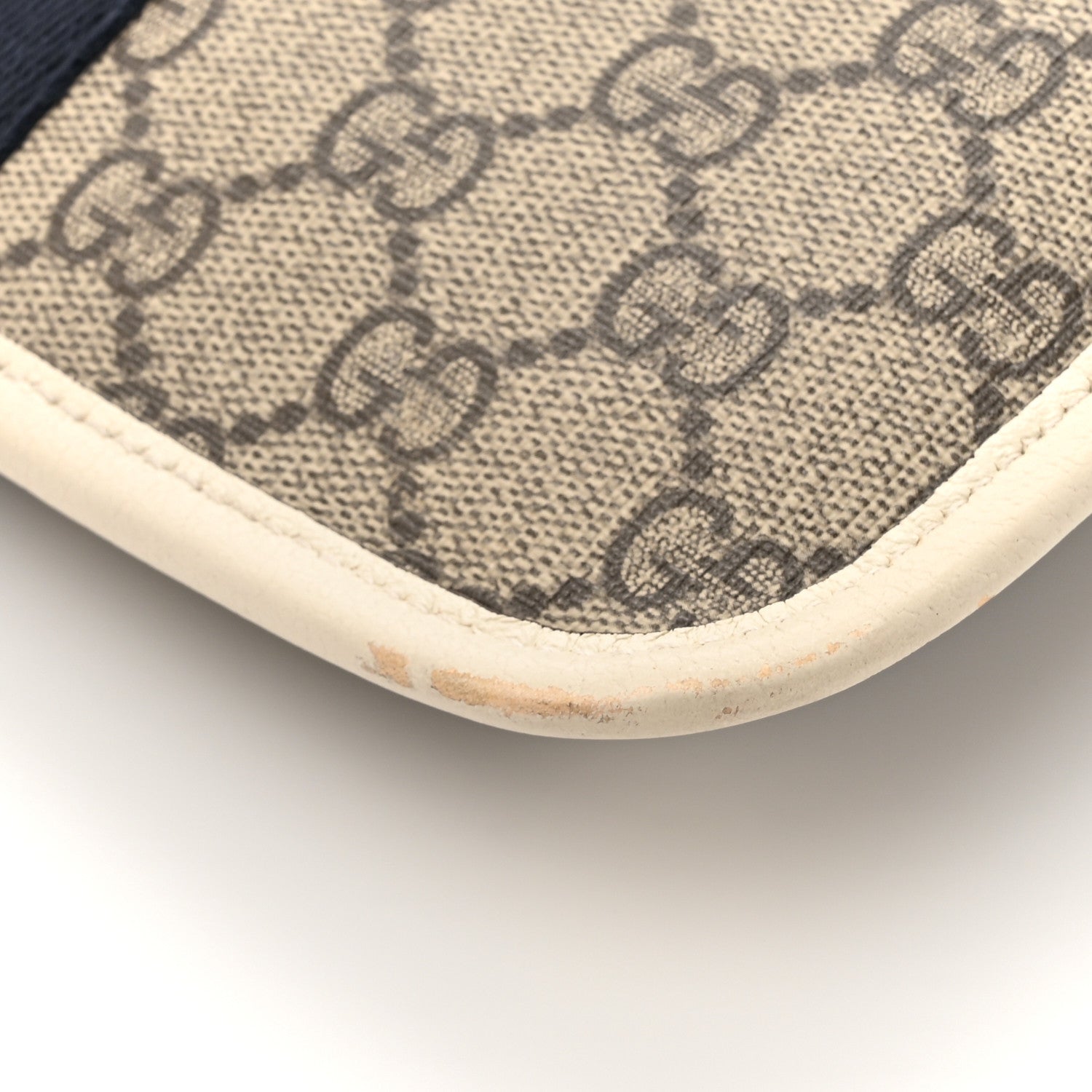 Gucci GG Supreme Monogram Web Small Ophidia Belt Bag 90 36 Beige Ebony White 15 of 19