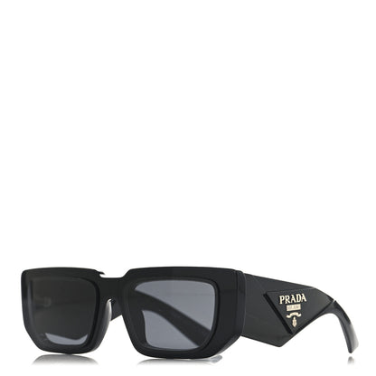 Prada Acetate Symbole Sunglasses SPR 17W Black 1 of 7