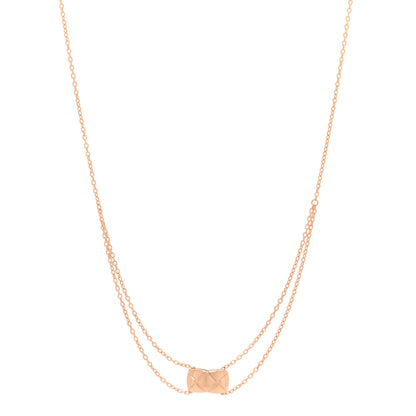 Chanel 18K Beige Gold Coco Crush Pendant Necklace 1 of 6