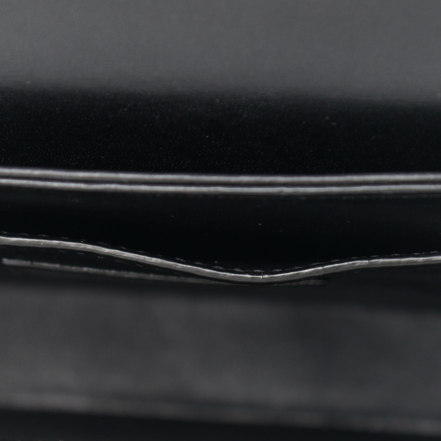 Smooth Calfskin Small Solferino Satchel Black