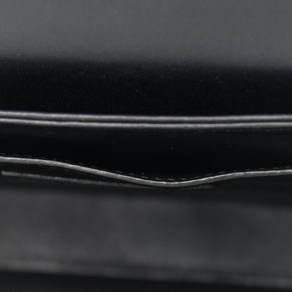 Saint Laurent Smooth Calfskin Small Solferino Satchel Black 11 of 13