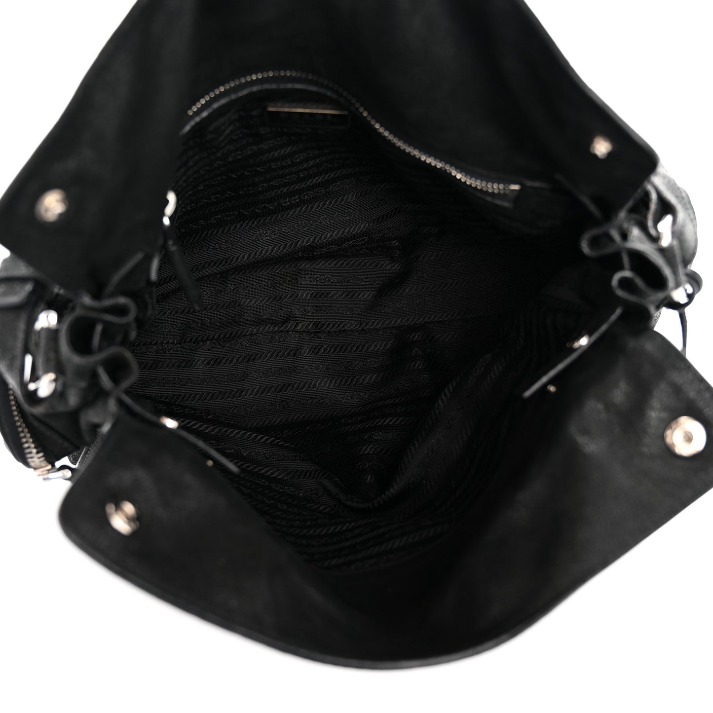 Cervo Antik Easy A Foldover Pushlock Flap Shoulder Bag Black