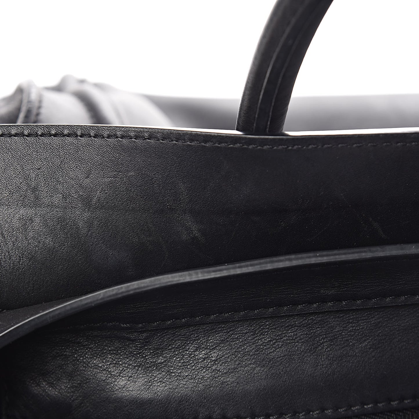Smooth Calfskin Mini Luggage Black