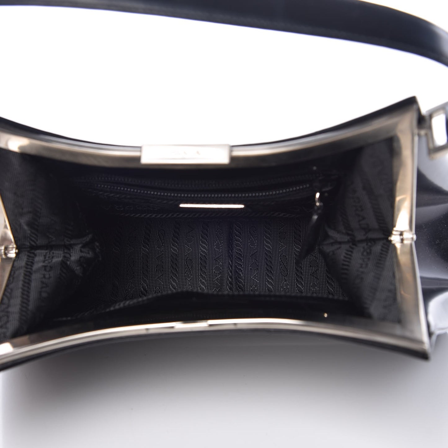 Spazzolato Cern Shoulder Bag Black