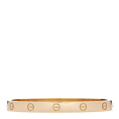 Cartier 18K Yellow Gold LOVE Bracelet 18 2 of 9