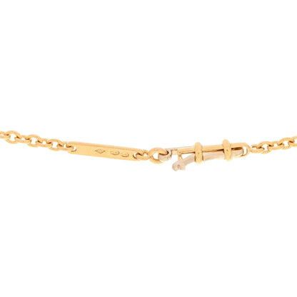 Cartier 18K Yellow Gold Diamond .68ct Solitaire 1895 Pendant Necklace 5 of 5