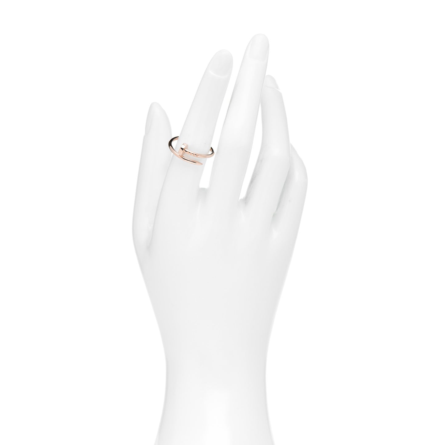 18K Pink Gold Small Juste Un Clou Ring 54 7