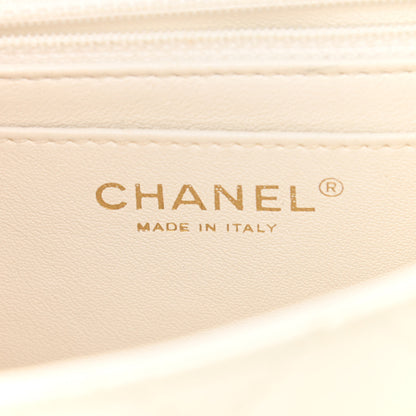 Chanel Aged Calfskin Quilted 2.55 Reissue Mini Flap White 6 of 10