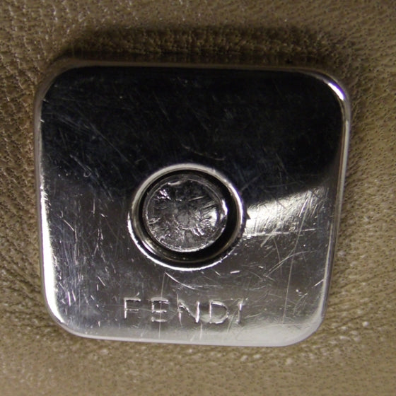 Fendi Leather Baguette Tan 10 of 11