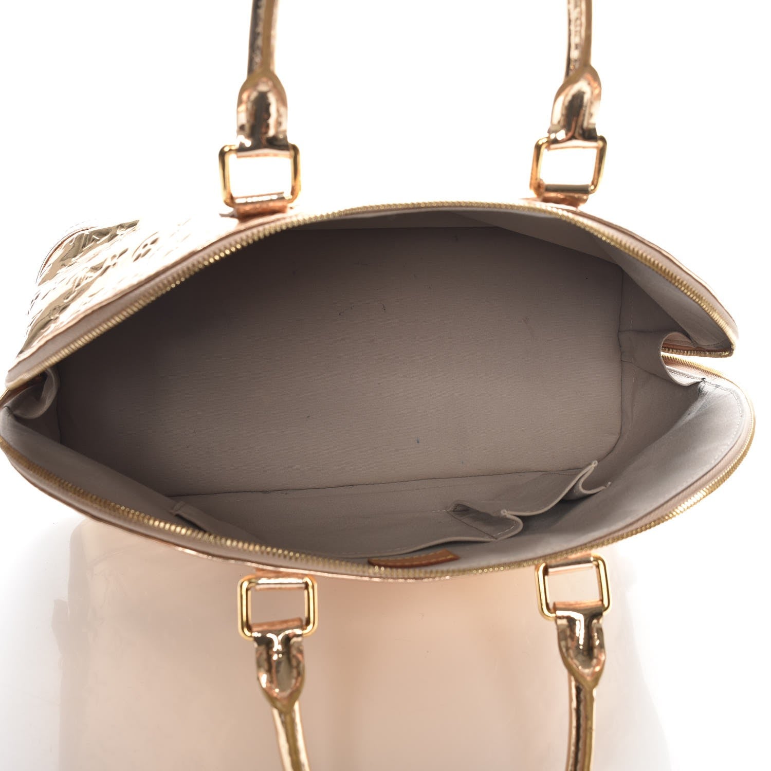 Louis Vuitton Monogram Miroir Alma MM Gold 5 of 9