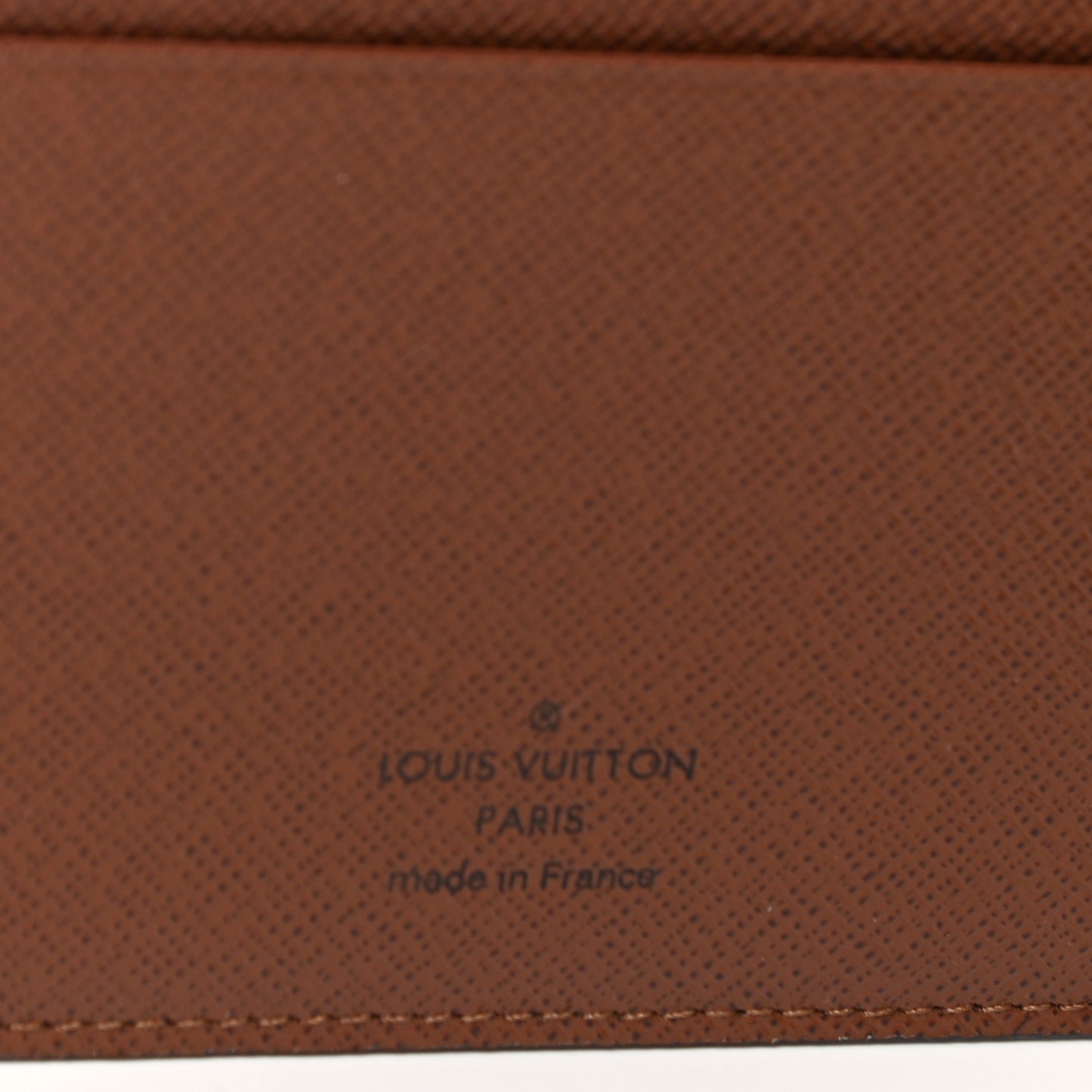 Monogram Desk Agenda Cover