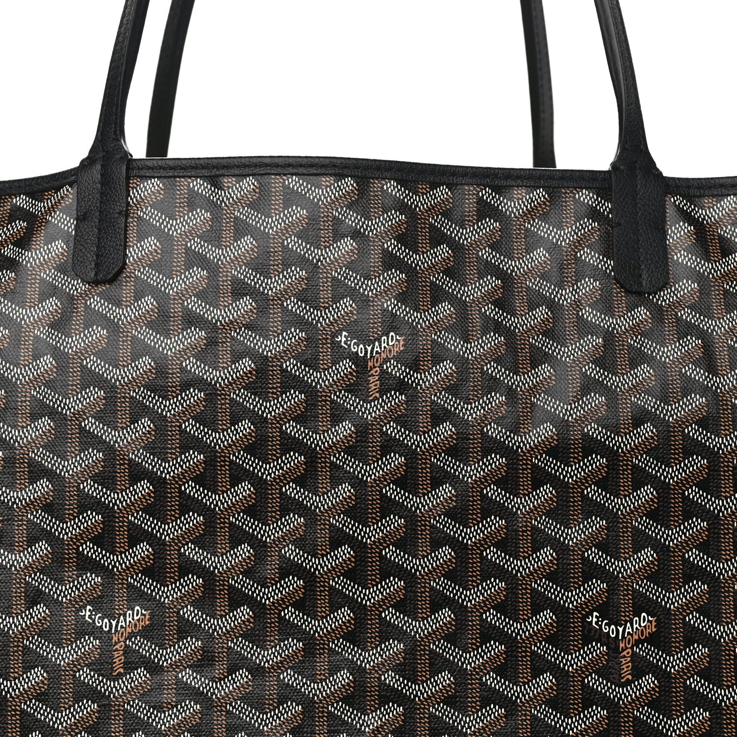 Goyard Goyardine Saint Louis GM Black 8 of 10