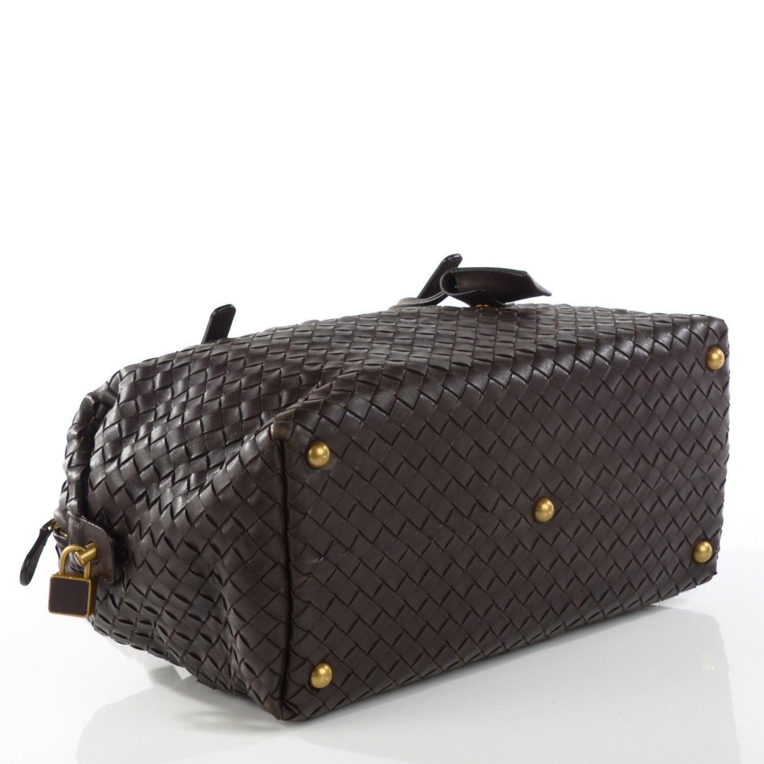 Bottega Veneta Nappa Intrecciato Shoulder Bag Ebano 4 of 8