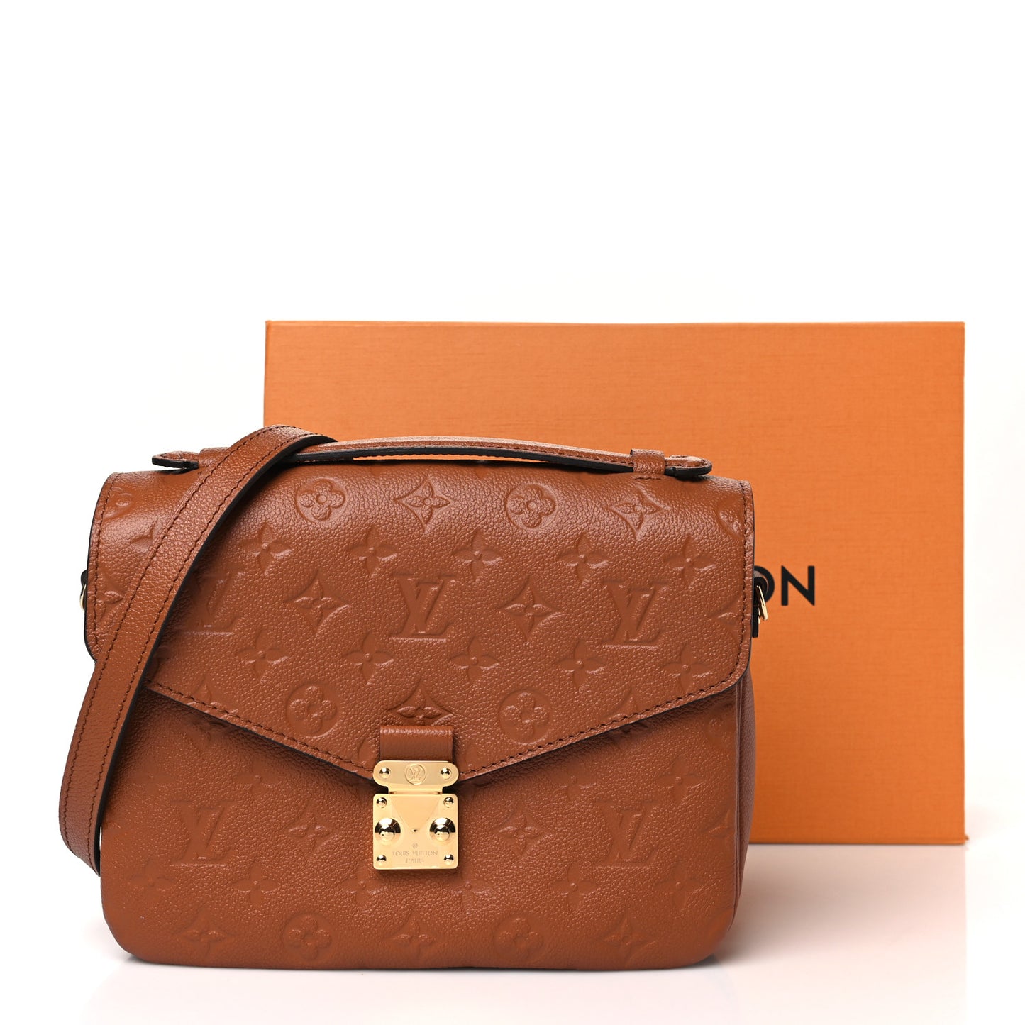 Empreinte Pochette Metis Cognac