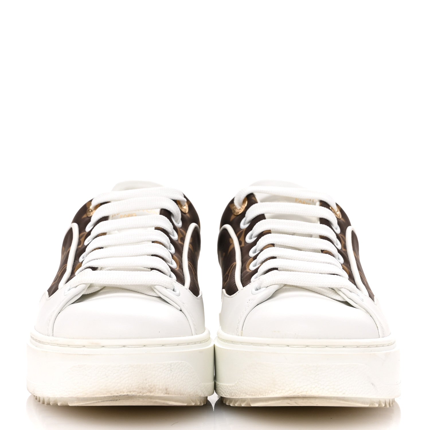 Louis Vuitton Monogram Nylon Time Out Sneakers 35 3 of 10