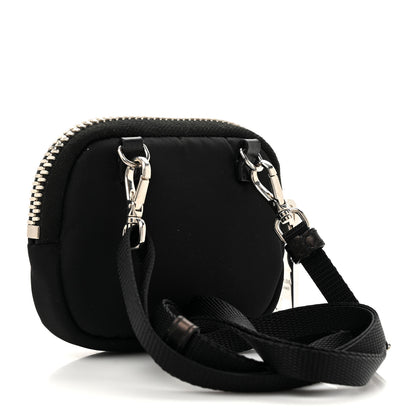 Prada Trick Tessuto Nylon Cargo Pouch Black 3 of 9