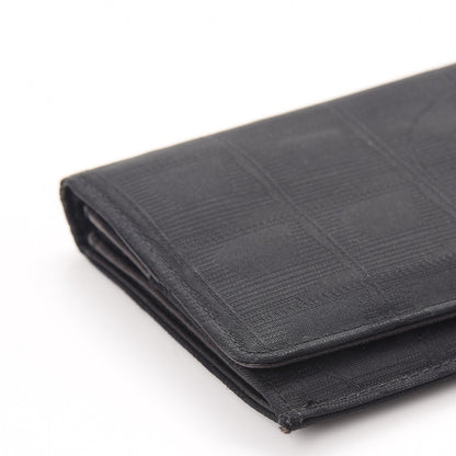 Chanel Nylon Travel Flap Wallet Black 11 of 12