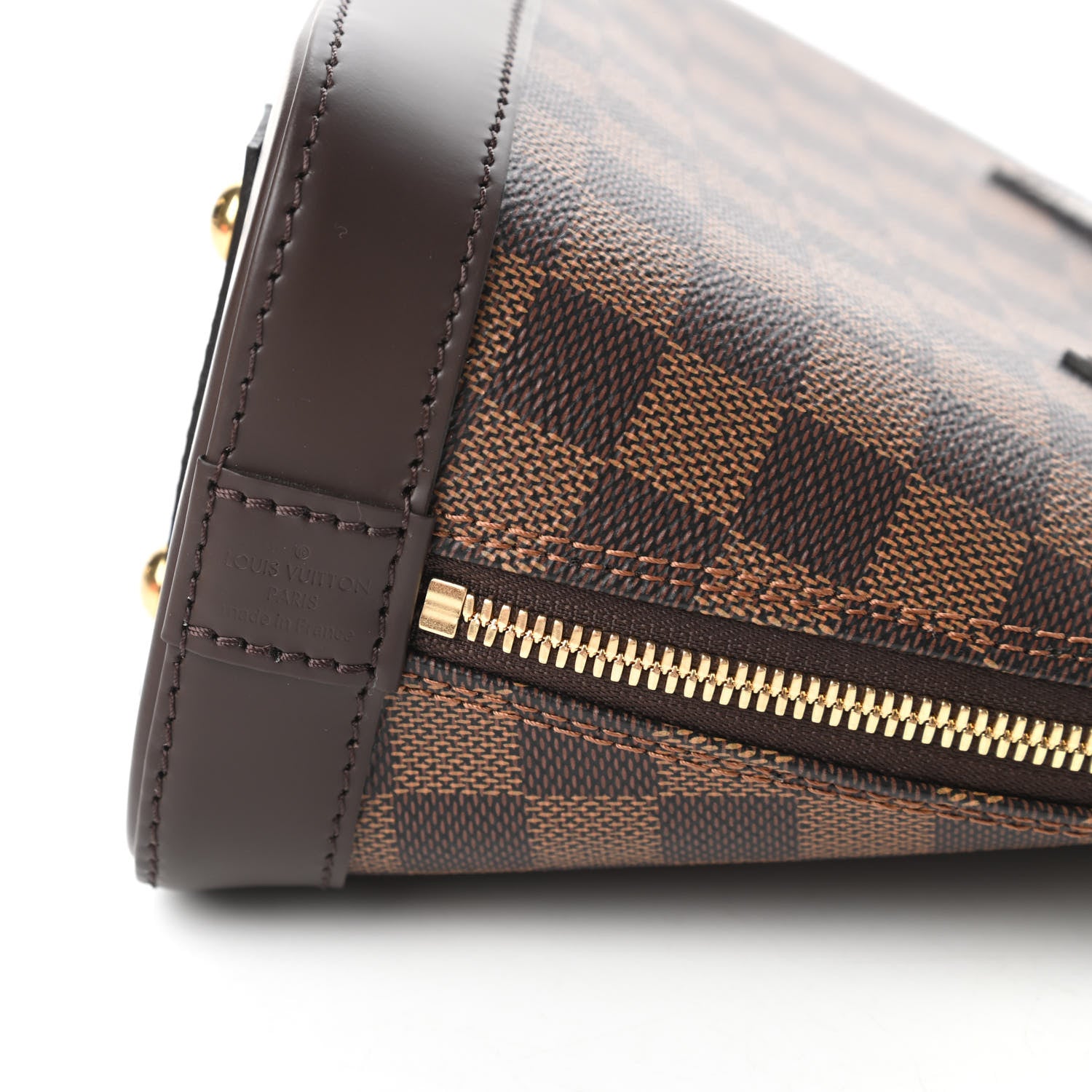 Louis Vuitton Damier Ebene Alma BB 8 of 11