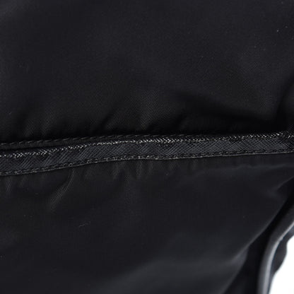 Prada Tessuto Nylon Saffiano Messenger Satchel Black 10 of 15