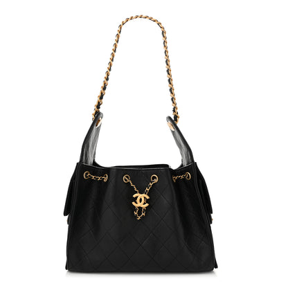 Chanel Caviar Quilted Small Chanel 25 Handbag Black 1 of 10