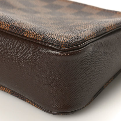 Louis Vuitton Damier Ebene Trousse Make Up Bag Pochette 8 of 8