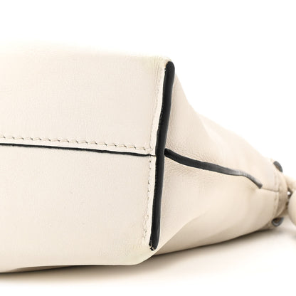 Loewe Calfskin Mini Flamenco Knot Clutch Angora 10 of 15