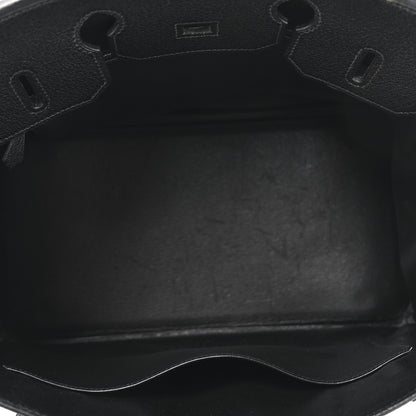 Hermes Chevre De Coromandel Birkin 35 Black 6 of 17