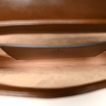 Gucci GG Supreme Monogram Azalea Calfskin Web Jackie 1961 Belt Bag 100 40 Beige Ebony Brown Sugar 5 of 10