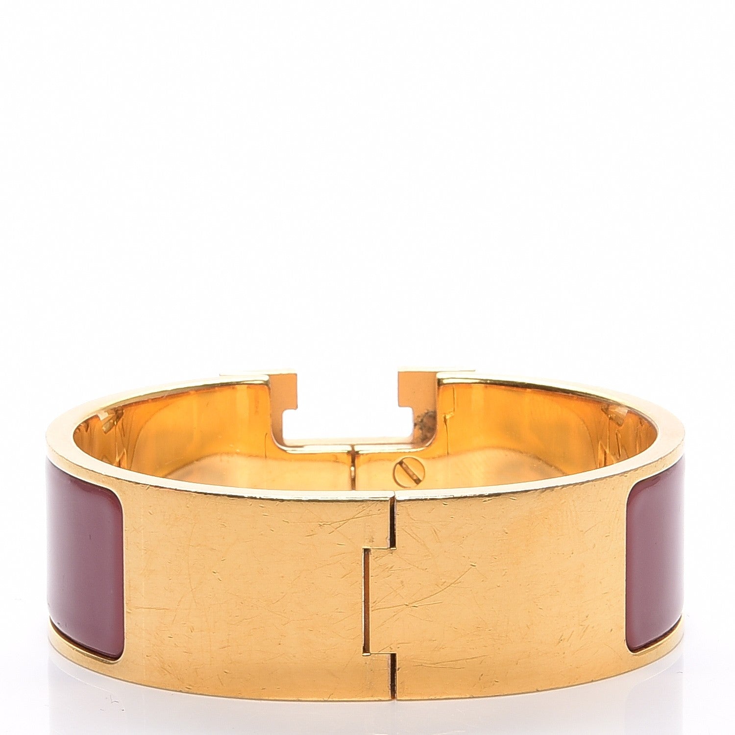 Hermes Enamel Wide Clic Clac H Bracelet PM Muscat 4 of 6