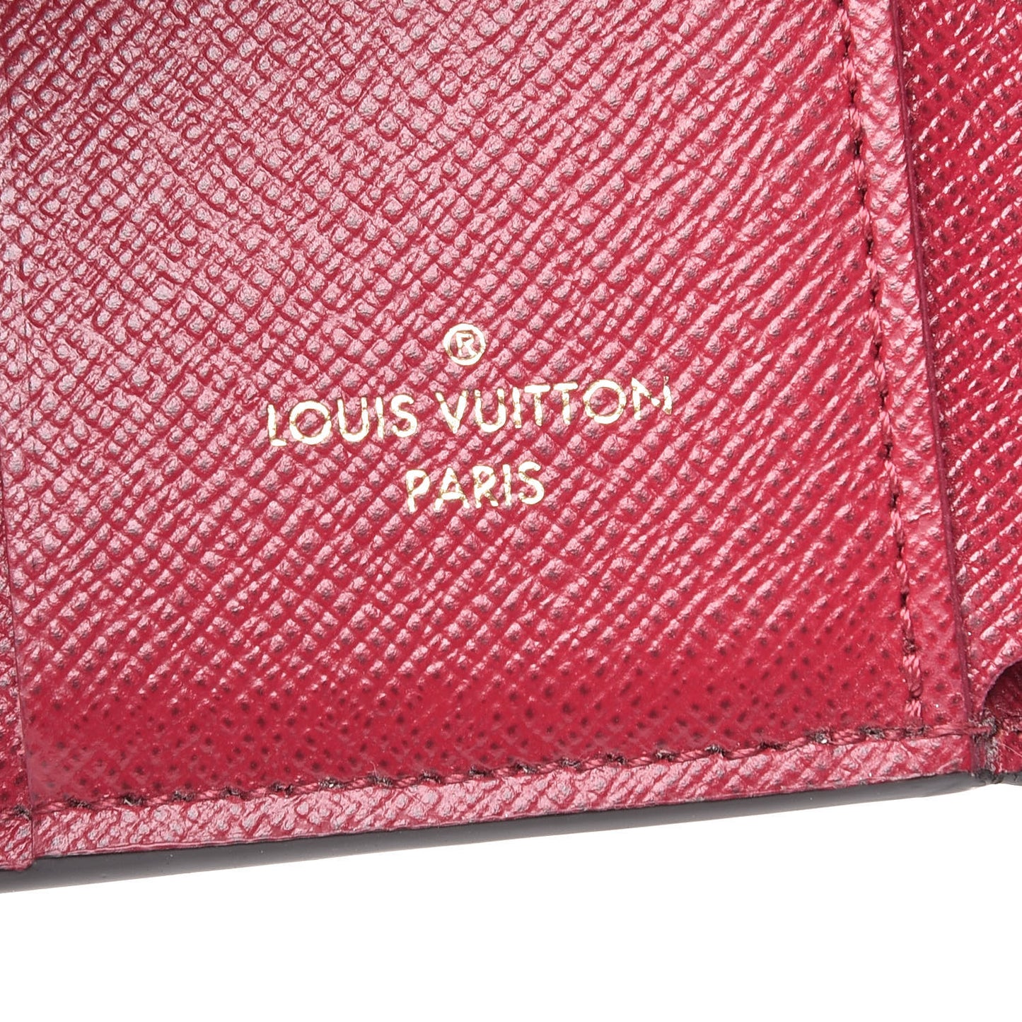 Monogram Zoe Wallet Fuchsia