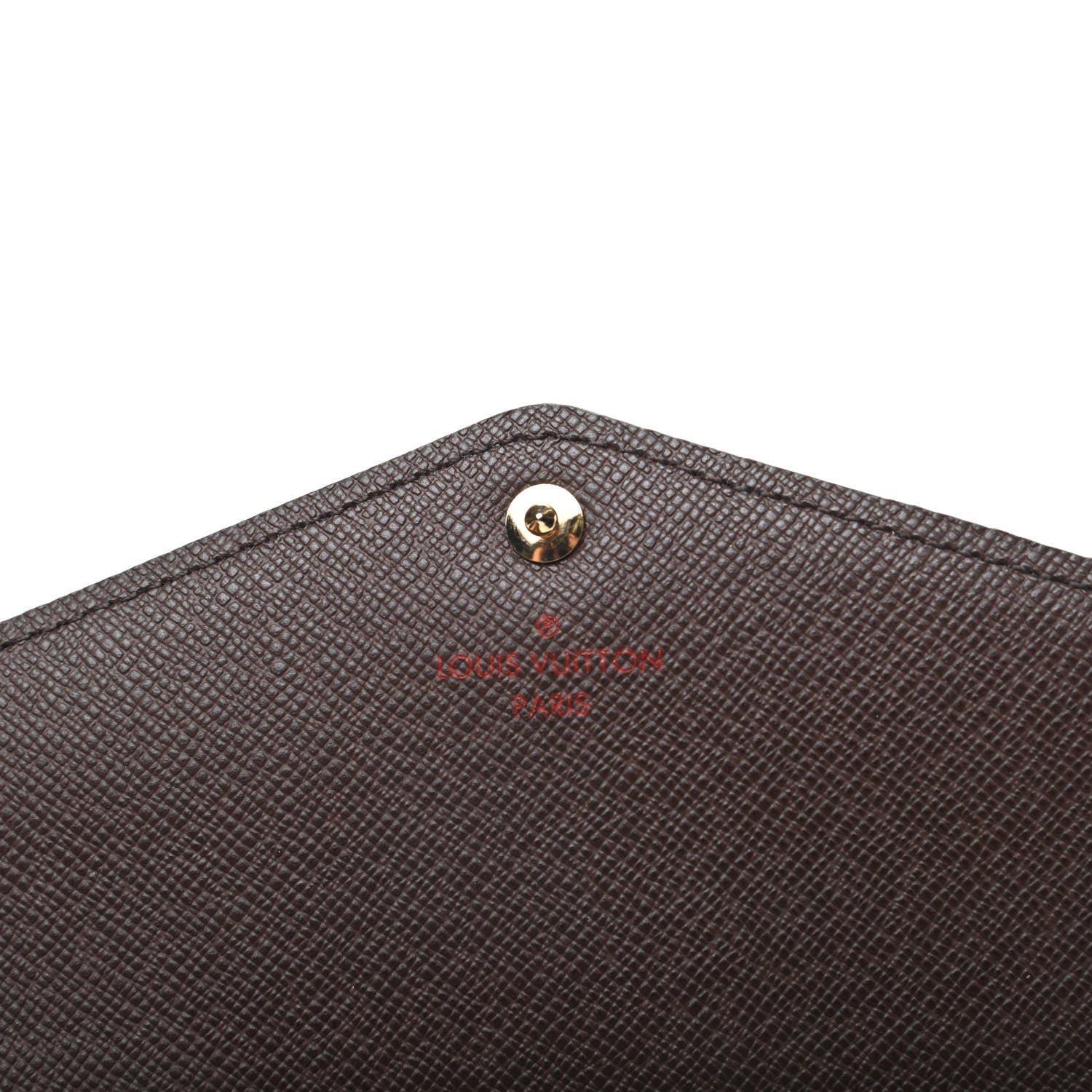 Louis Vuitton Damier Ebene Sarah Wallet NM 6 of 9