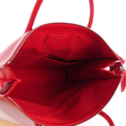 Louis Vuitton Calfskin Mobil Tote Carmine 6 of 20