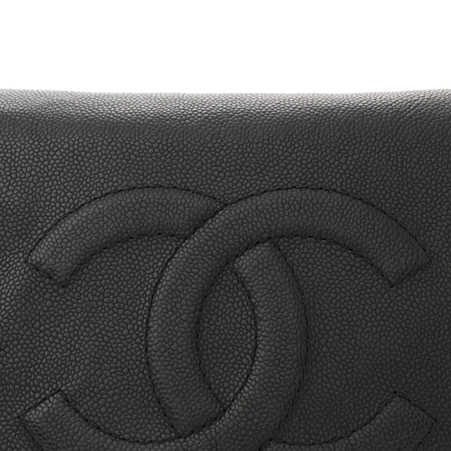 Chanel Caviar Half Moon Large Flap Black 8 of 11