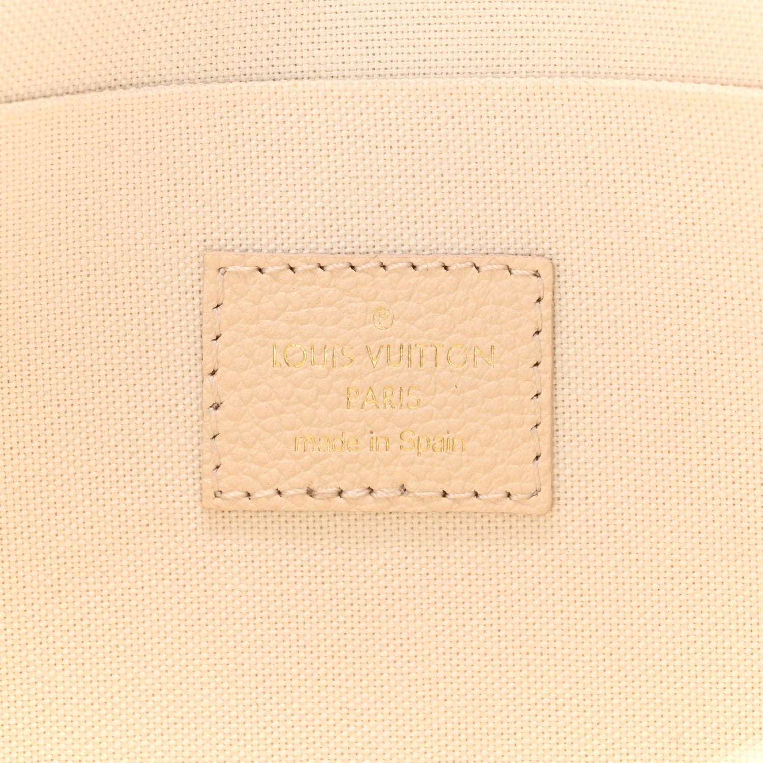 Louis Vuitton Empreinte Monogram Giant By The Pool Felicie Pochette Chain Wallet Creme Rose Trianon 7 of 11