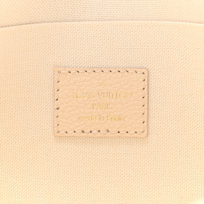 Louis Vuitton Empreinte Monogram Giant By The Pool Felicie Pochette Chain Wallet Creme Rose Trianon 7 of 11