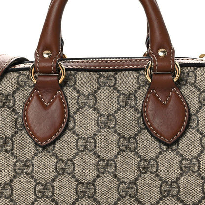 Gucci GG Supreme Monogram Mini Boston Beige Tuscany 8 of 10